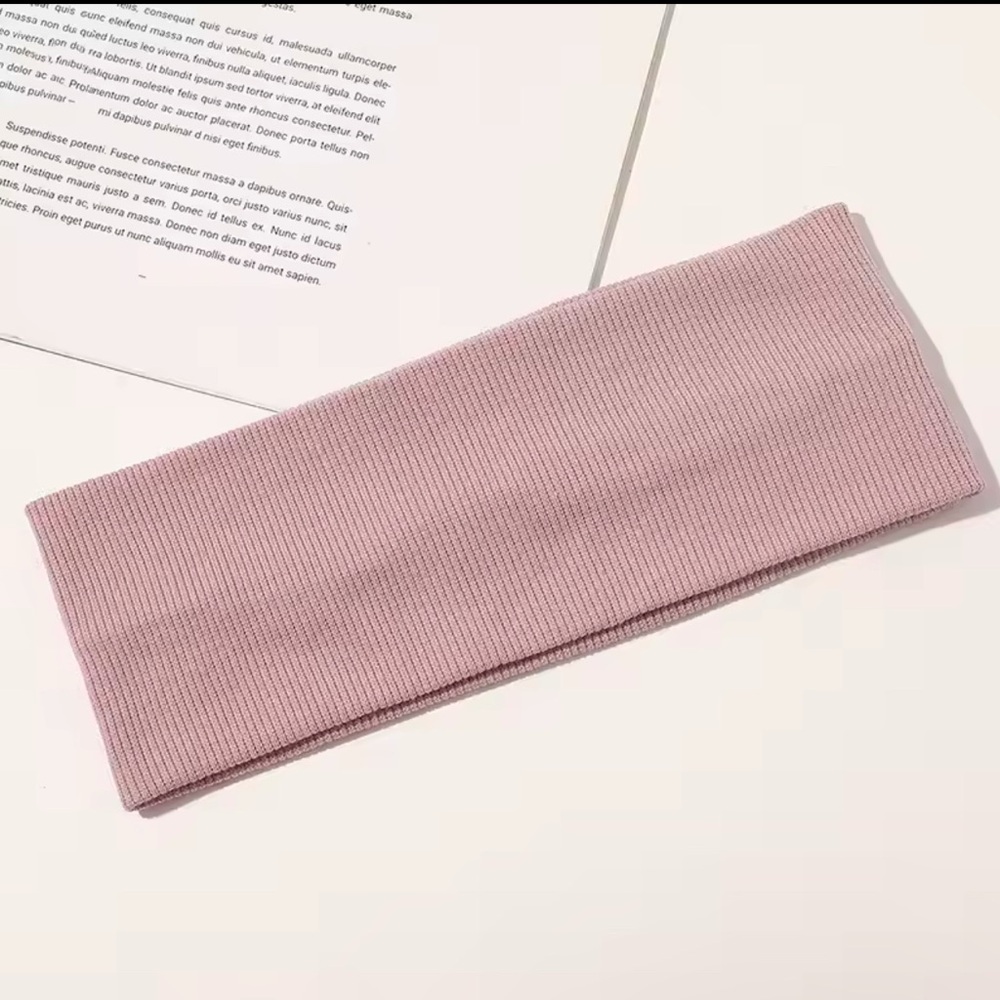 Pink headband